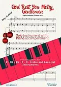 E-Book (epub) God Rest Ye Merry, Gentlemen (in Am) for solo instrument w/ piano von English Traditional