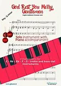 E-Book (epub) God Rest Ye Merry, Gentlemen (in Gm) for solo instrument w/ piano von English Traditional