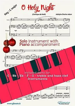 E-Book (epub) O holy night (in C) for all instruments and piano accompaniment von Adolphe Adam
