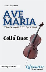 E-Book (epub) Cello duet - Ave Maria by Schubert von Franz Schubert