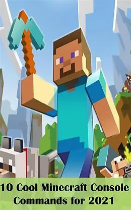 E-Book (epub) 10 Cool Minecraft Console Commands for 2021 von Orlando Bernhard