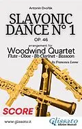 E-Book (epub) Slavonic Dance no.1 - Woodwind Quartet (Score) von Antonín Dvorák, a cura di Francesco Leone