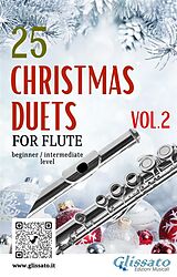 eBook (epub) 25 Christmas Duets for Flute - VOL.2 de Alfonso Maria De Liguori, John Henry Hopkins, Mykola Leontovych