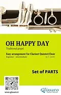 E-Book (epub) Oh Happy Day - Clarinet Quintet/Choir (set of 10 parts) von Gospel Traditional