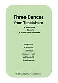 E-Book (epub) Three Dances from Terpsichore by Michael Praetorius von Alessandro Macrì