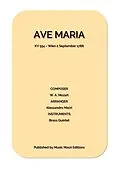 E-Book (epub) Ave Maria by Mozart von Alessandro Macrì