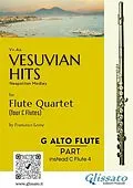 E-Book (epub) (G Alto Flute - instead Fl. 4) Vesuvian Hits for Flute Quartet von Ernesto de Curtis, a cura di Francesco Leone, Edoardo Di Capua