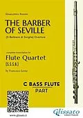 E-Book (epub) bass Flute: The Barber of Seville for Flute Quartet von Gioacchino Rossini
