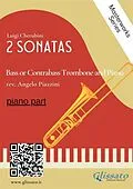 E-Book (epub) (piano part) 2 Sonatas by Cherubini - Bass Trombone and Piano von Angelo Piazzini, Luigi Cherubini