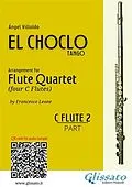 E-Book (epub) Flute 2 part "El Choclo" tango for Flute Quartet von Ángel Villoldo