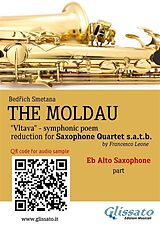 eBook (epub) Eb Alto Sax part of "The Moldau" for Saxophone Quartet de Bedrich Smetana, a cura di Francesco Leone