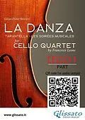 E-Book (epub) Cello 1 part of "La Danza" tarantella by Rossini for Cello Quartet von Gioacchino Rossini, a cura di Francesco Leone