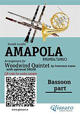 eBook (epub) Bassoon Part of "Amapola" for Woodwind Quintet de Joseph Lacalle, a cura di Francesco Leone