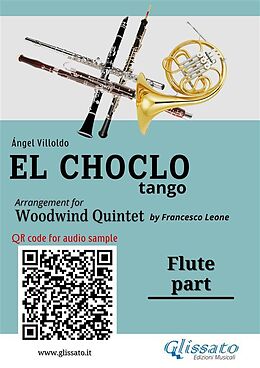 E-Book (epub) Flute part "El Choclo" tango for Woodwind Quintet von Ángel Villoldo