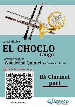 E-Book (epub) Clarinet part "El Choclo" tango for Woodwind Quintet von Ángel Villoldo