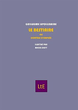 eBook (epub) Le bestiaire de Guillaume Apollinaire