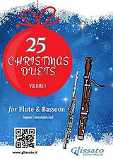 eBook (epub) 25 Christmas Duets for Flute and Bassoon - vol. 1 de Wolfgang Amadeus Mozart, Alfonso Maria de Liguori, George Friedrich Handel