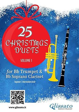 eBook (epub) Trumpet and Clarinet book: 25 Christmas duets volume 1 de Wolfgang Amadeus Mozart, Alfonso Maria de Liguori, George Friedrich Handel