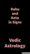E-Book (epub) Rahu and Ketu in Signs von Saket Shah