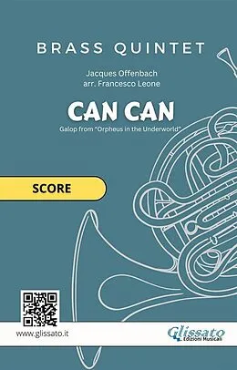 E-Book (epub) Brass Quintet "Can Can" (score) von Jacques Offenbach, Brass Series Glissato