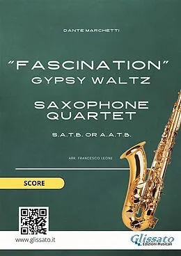 E-Book (epub) Saxophone Quartet "Fascination" (score s.a.t.b.) von Dante Marchetti