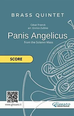 E-Book (epub) Brass Quintet "Panis Angelicus" score von Enrico Zullino, César Franck, Brass Series Glissato