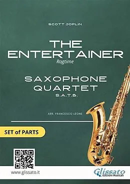 E-Book (epub) Saxophone Quartet: The Entertainer (score & parts) von Scott Joplin