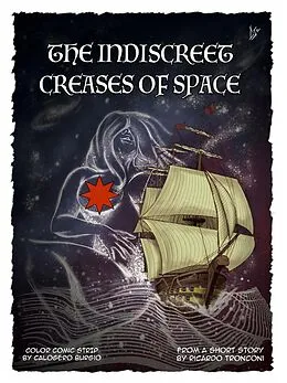 E-Book (epub) The indiscreet creases of space - colored comic and short novel von Ricardo Tronconi
