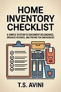 E-Book (epub) Home Inventory Checklist von T. S. Avini