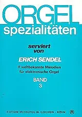  Notenblätter Orgelspezialitäten Band 3