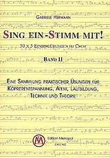 Gabriele Hermann Notenblätter Sing ein - Stimm mit! Band 2
