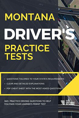 eBook (epub) Montana Driver's Practice Tests (DMV Practice Tests) de Ged Benson