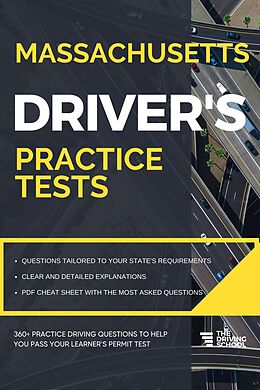 eBook (epub) Massachusetts Driver's Practice Tests (DMV Practice Tests) de Ged Benson