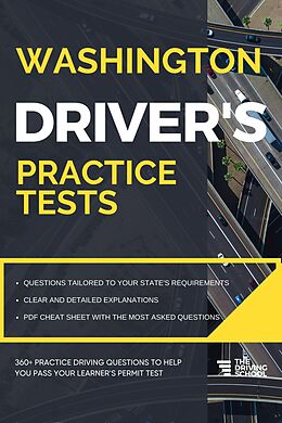 eBook (epub) Washington State Driver's Practice Tests (DMV Practice Tests) de Ged Benson