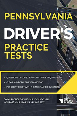 eBook (epub) Pennsylvania Driver's Practice Tests (DMV Practice Tests) de Ged Benson