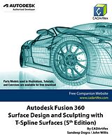 eBook (epub) Autodesk Fusion 360 Surface Design and Sculpting with T-Spline Surfaces (5th Edition) de Sandeep Dogra