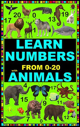 eBook (epub) LEARN NUMBERS FROM 0 TO 20 WITH ANIMALS de Victoria Panezo Ortiz