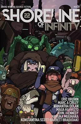 E-Book (epub) Shoreline of Infinity 22 (Shoreline of Infinity science fiction magazine, #22) von Eric Brown, Noel Chidwick, Toshiya Kamei