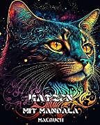 Kartonierter Einband Katzen mit Mandalas - Malbuch für Erwachsene von The Art of Self-Therapy