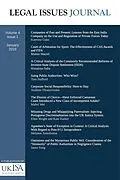 E-Book (epub) Legal Issues Journal 4(1) von United Kingdom Law and Society Association