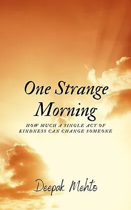 E-Book (epub) One Strange Morning von Deepak Mehto