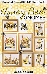 eBook (epub) Honey Bee Gnomes | Counted Cross Stitch Patters de Maggie Smith