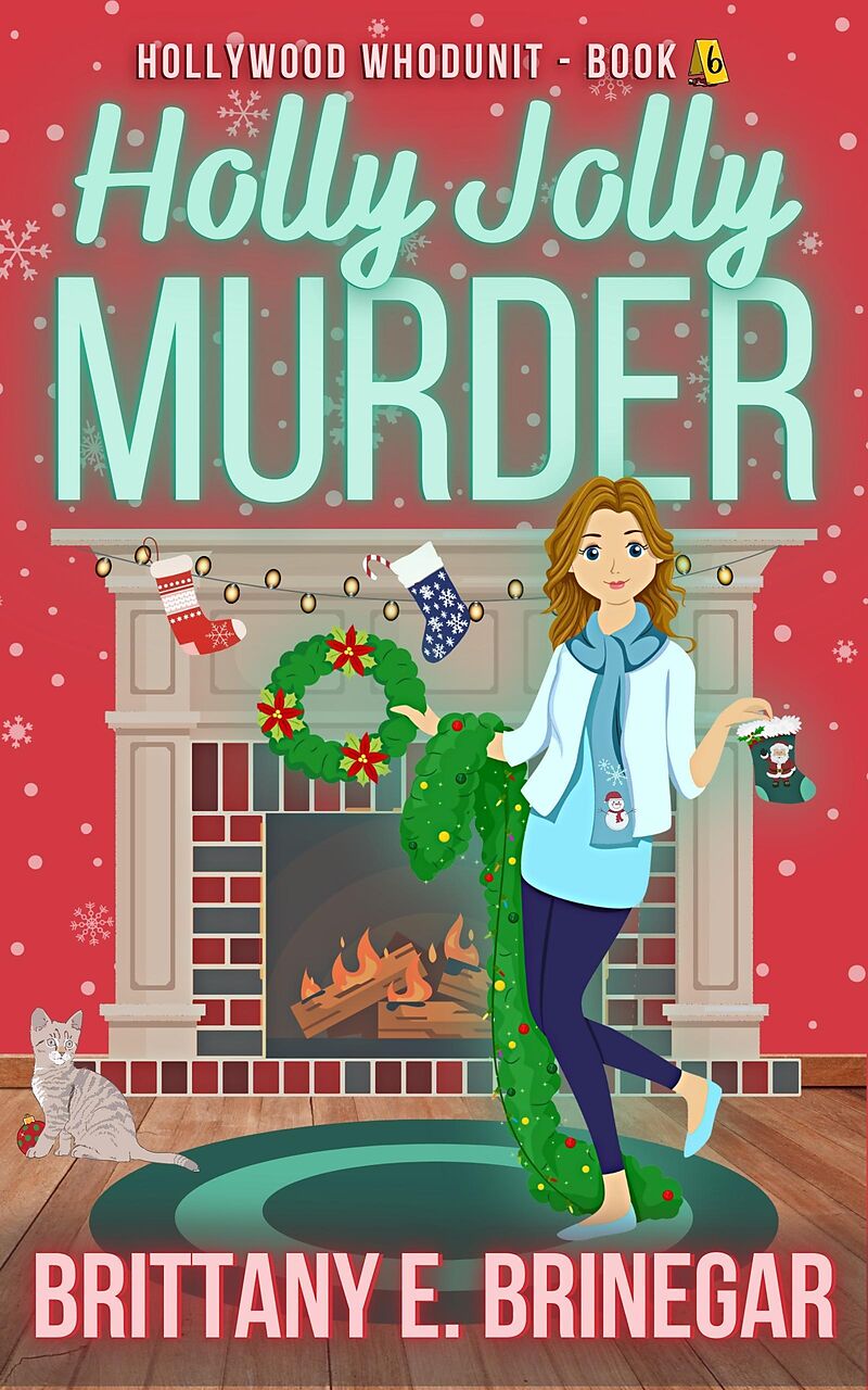 Holly Jolly Murder: A Christmas Convention Cozy Mystery (Hollywood Whodunit, #6)