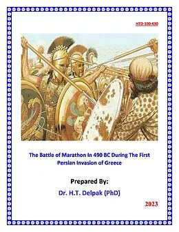 E-Book (epub) The Battle of Marathon In 490 BC During The First Persian Invasion of Greece (1, #1) von Heady Delpak