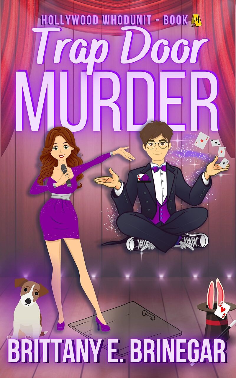 Trap Door Murder: A Vegas Magician Cozy Mystery (Hollywood Whodunit, #4)