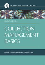 eBook (epub) Collection Management Basics de Margaret Zarnosky Saponaro, G. Edward Evans