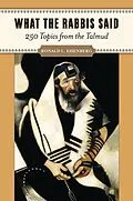 ePUB What the Rabbis Said von Ronald L. Eisenberg M. D.