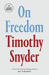 Couverture cartonnée On Freedom de Timothy Snyder