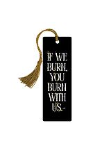 Article non livre The Hunger Games: You Burn With Us Bookmark von Out of Print