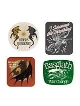 Article non livre Fourth Wing - Dragon Rider Sticker Set von 